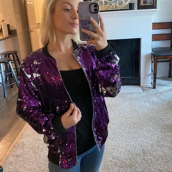haoduoyi sequin jacket